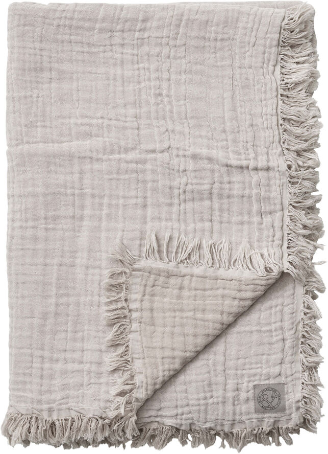 Collect Throw SC32, Cloud&Milk/Cotton 100% Organic, 140x210cm.