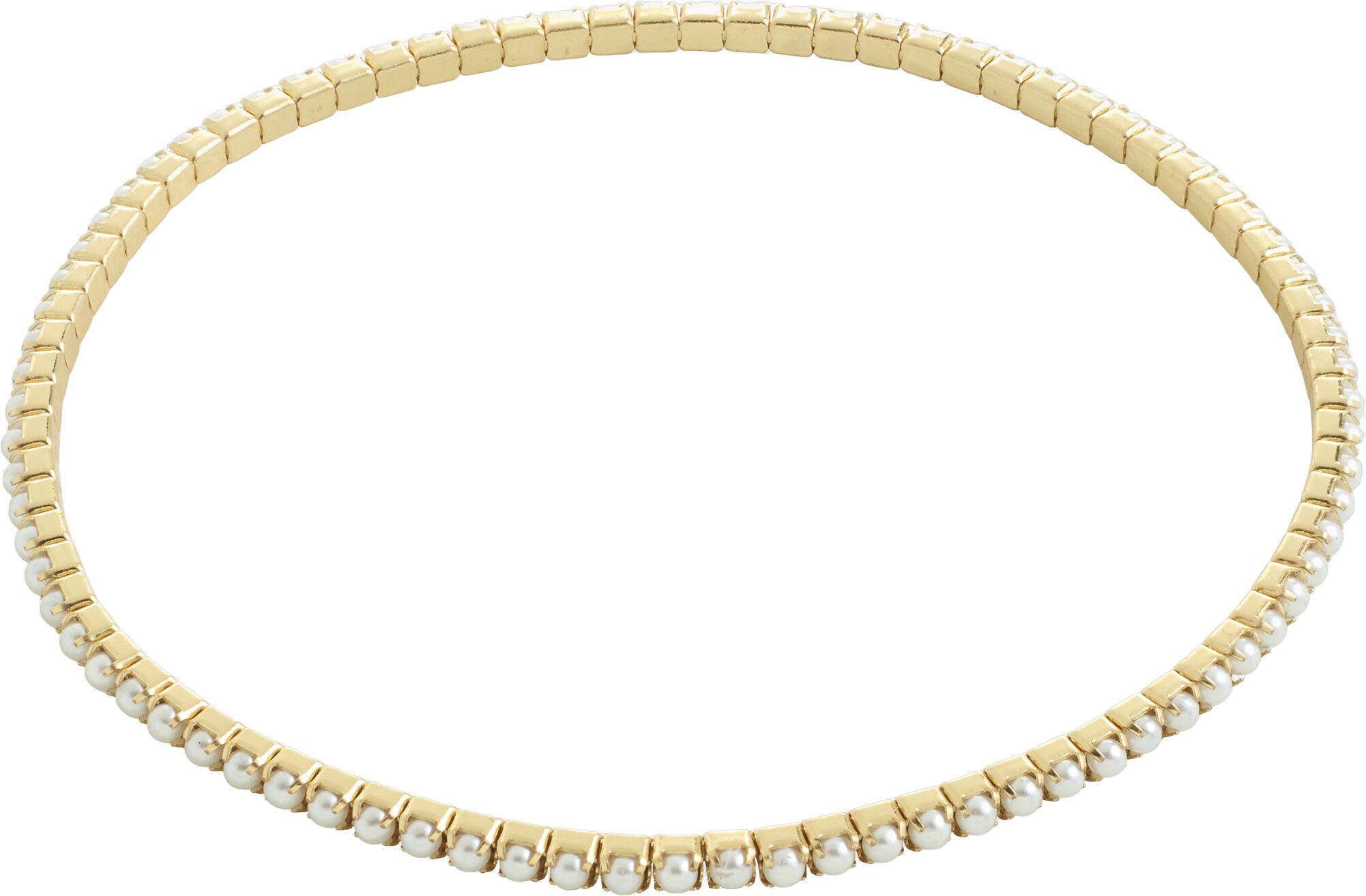 ARASH perle armb&aring;nd guldbelagt Wher