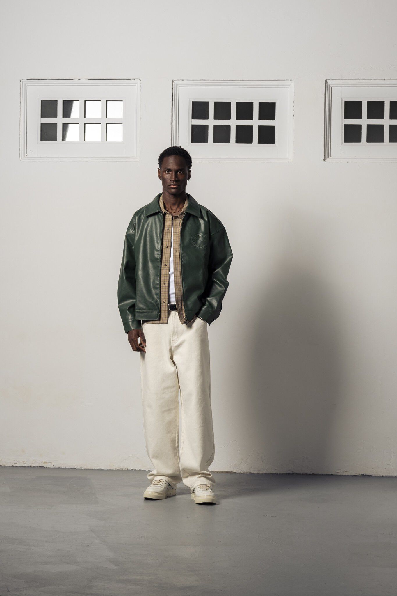 JASPER ECO-LEATHER JACKET