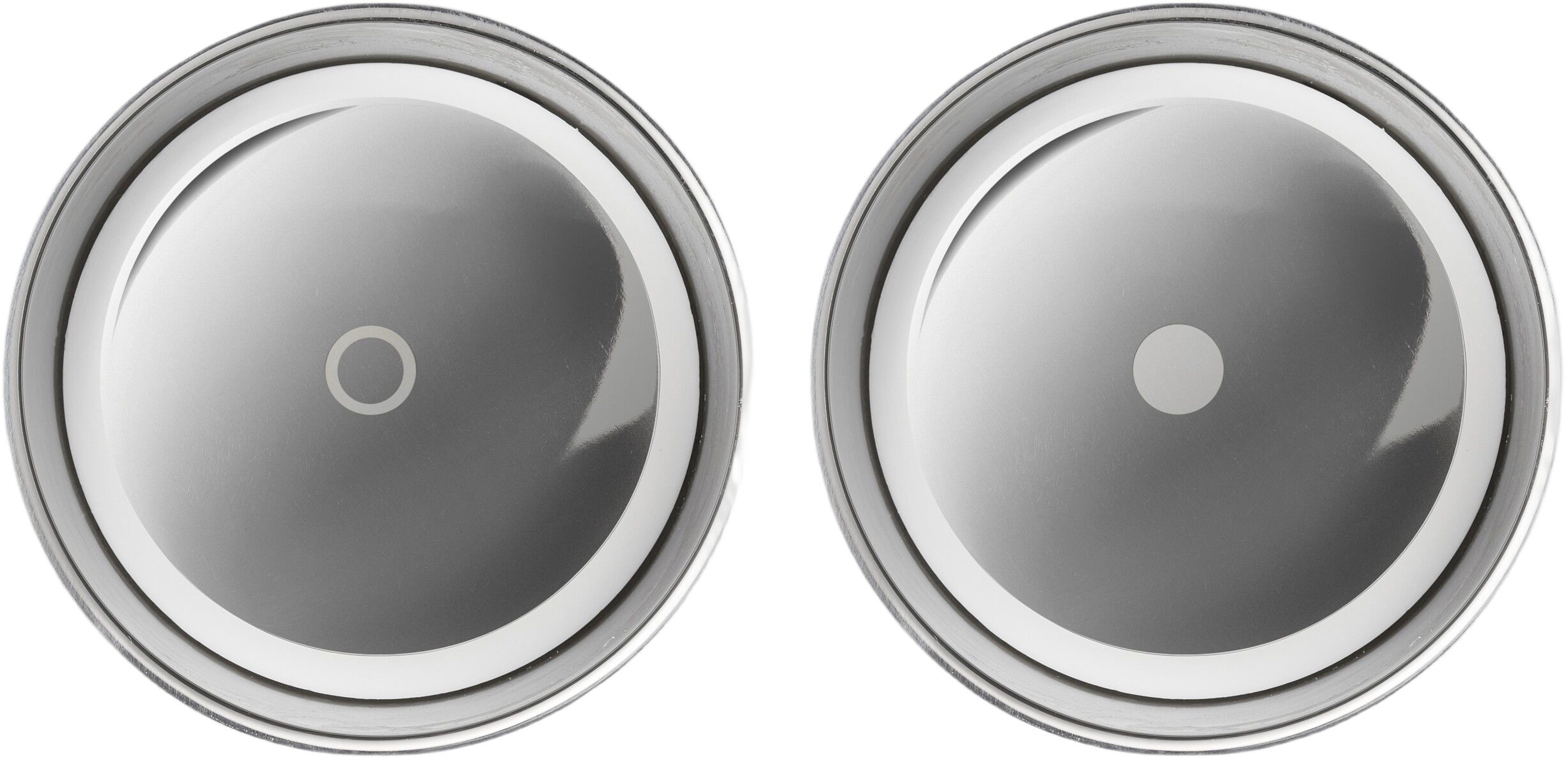 Salt- og peberkv&aelig;rns&aelig;t Dorotea 14 cm Blankt st&aring;l