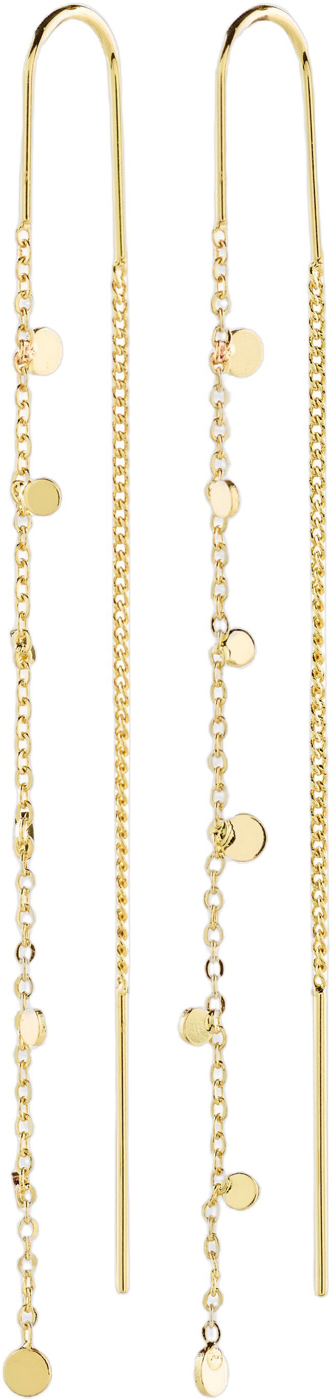 BAYLEN chain earrings gold-plated