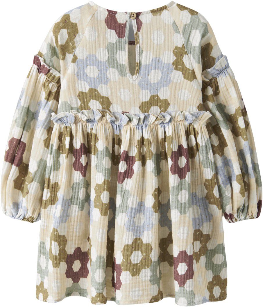 NMFTALIA LS LOOSE DRESS LIL