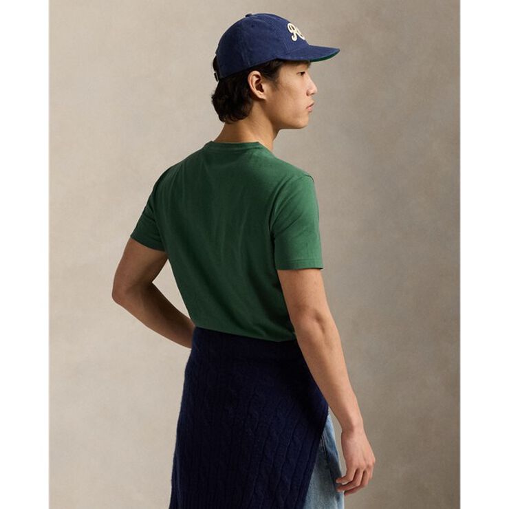 Custom Slim Fit Jersey Crewneck T-Shirt