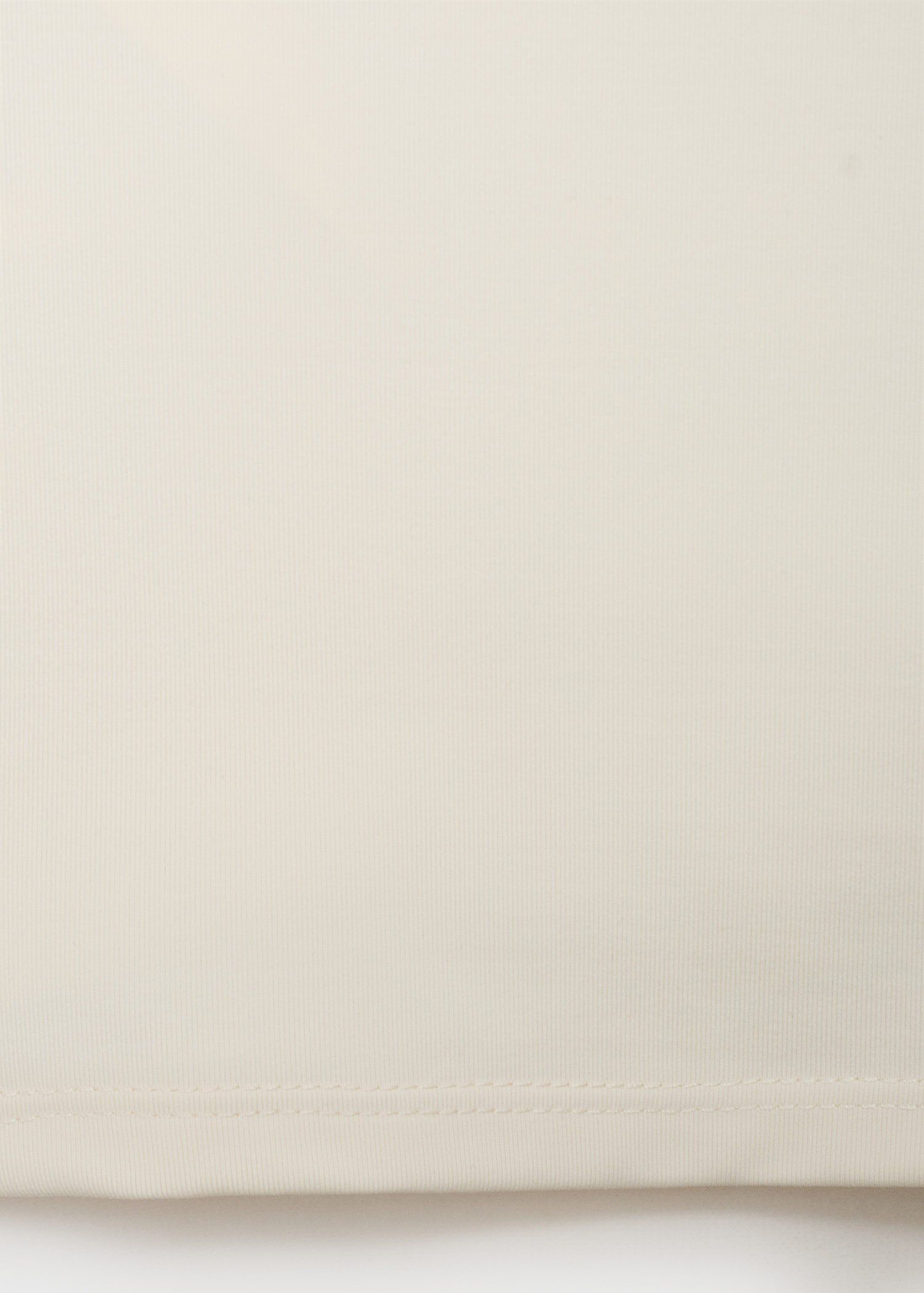 Fitted top with wide straps