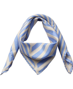 Geometric Scarf 100% Silk - 61x61cm