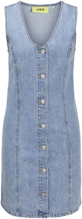 JXDORA NARA SHORT BTN DENIM DRESS D