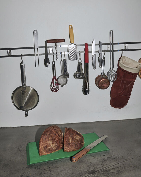 Magnetic Rack 40 cm + hooks