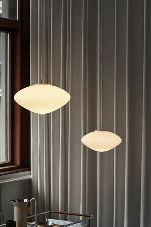 Mist Pendant AP15, Matt White, Glass