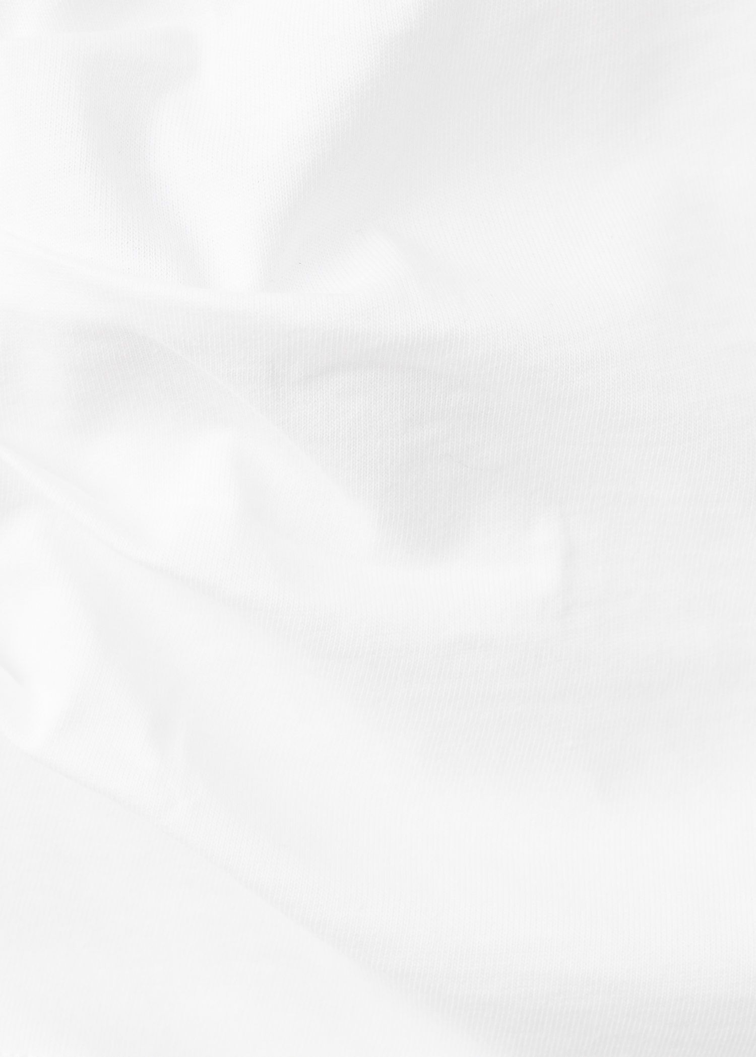 Cotton t-shirt with pucker detail