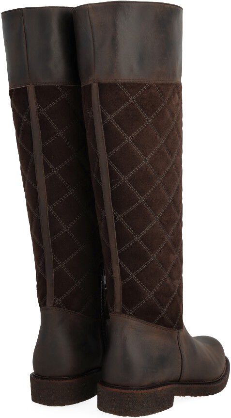 Langskaftet st&oslash;vle med kvilt detalj