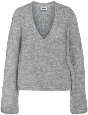 NMSUTTON L/S WRAP KNIT TOP FWD