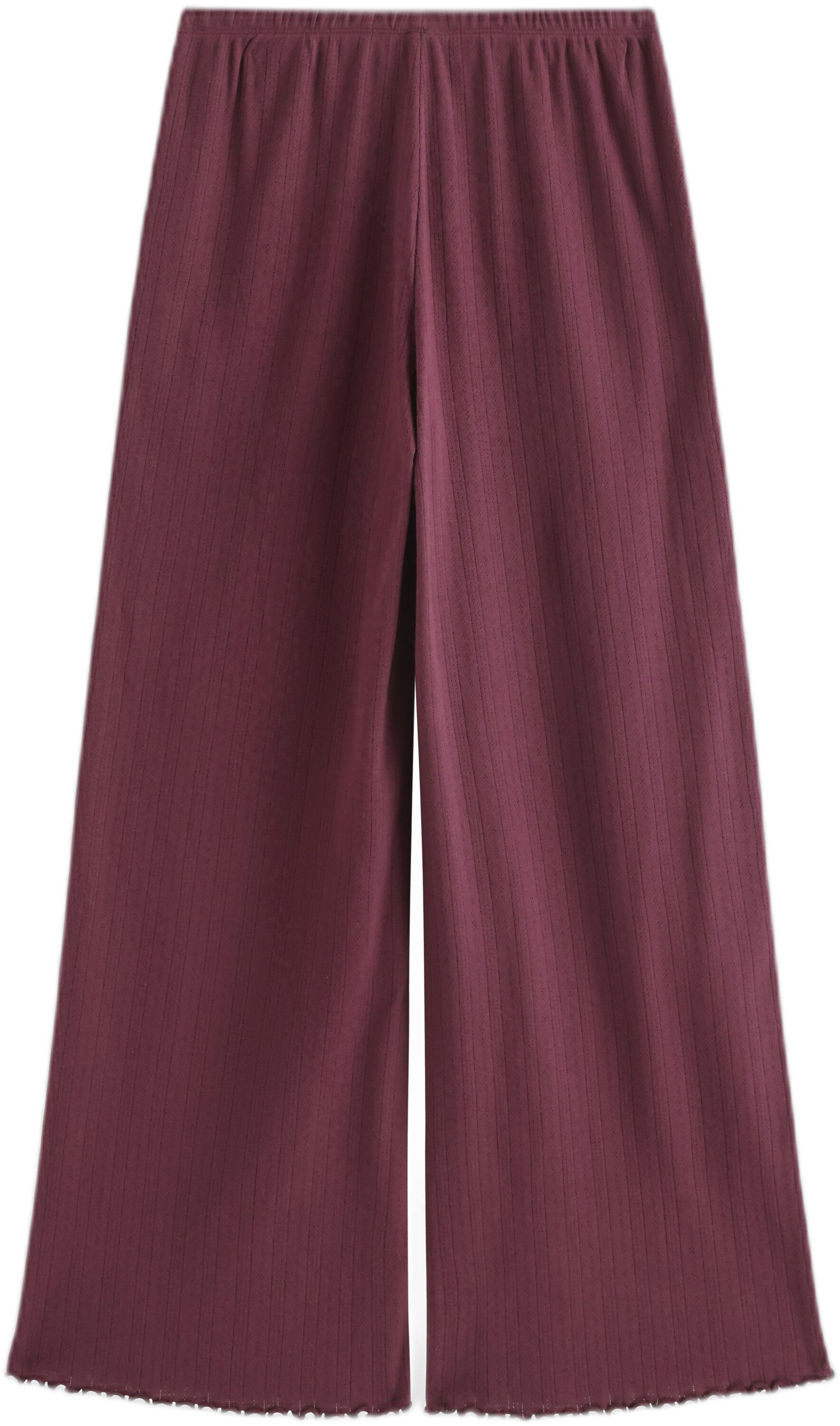 Trousers pointelle