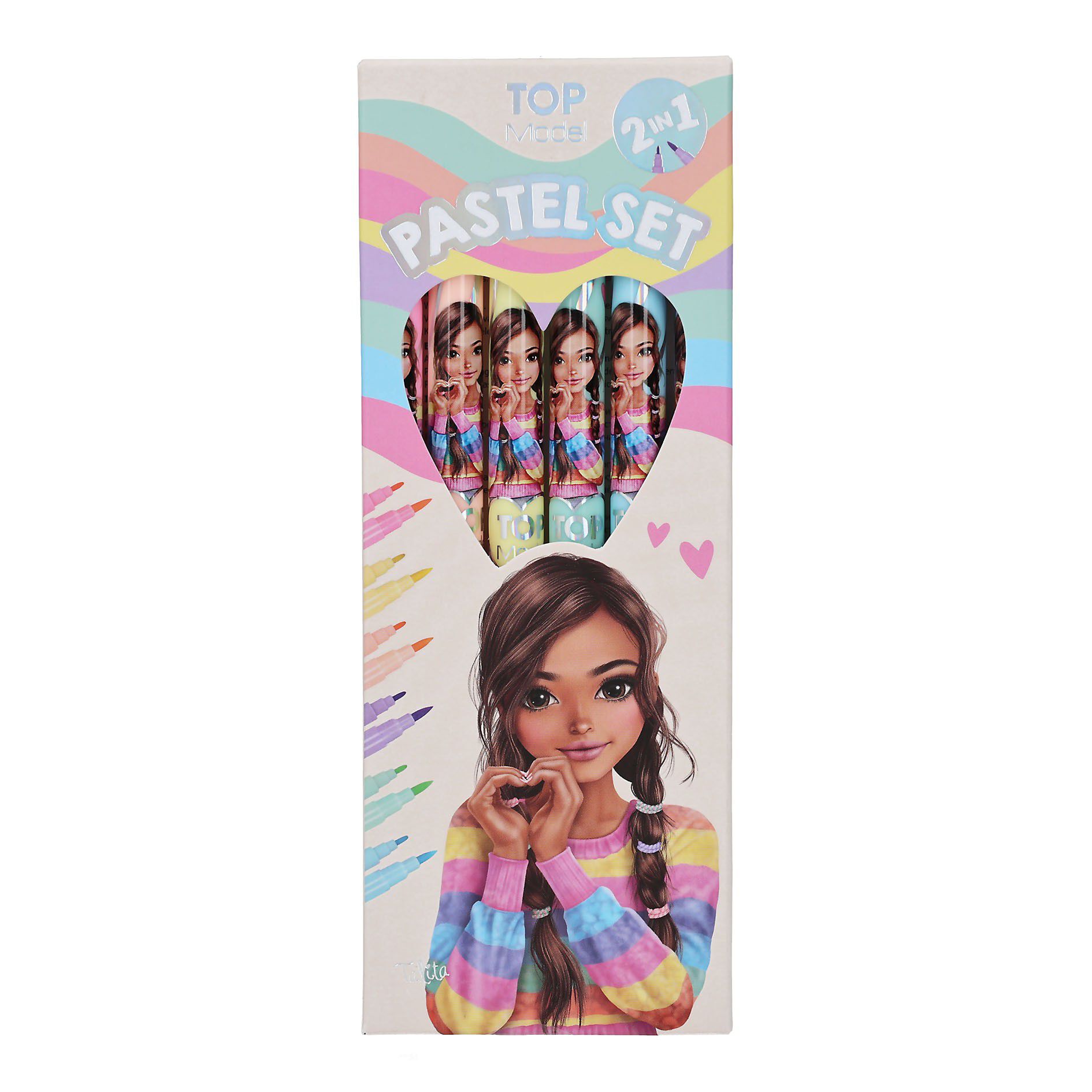 Topmodel Pasteltuscher