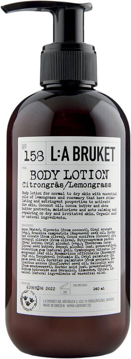 158 Bodylotion Citrongräs 240 ml CosN