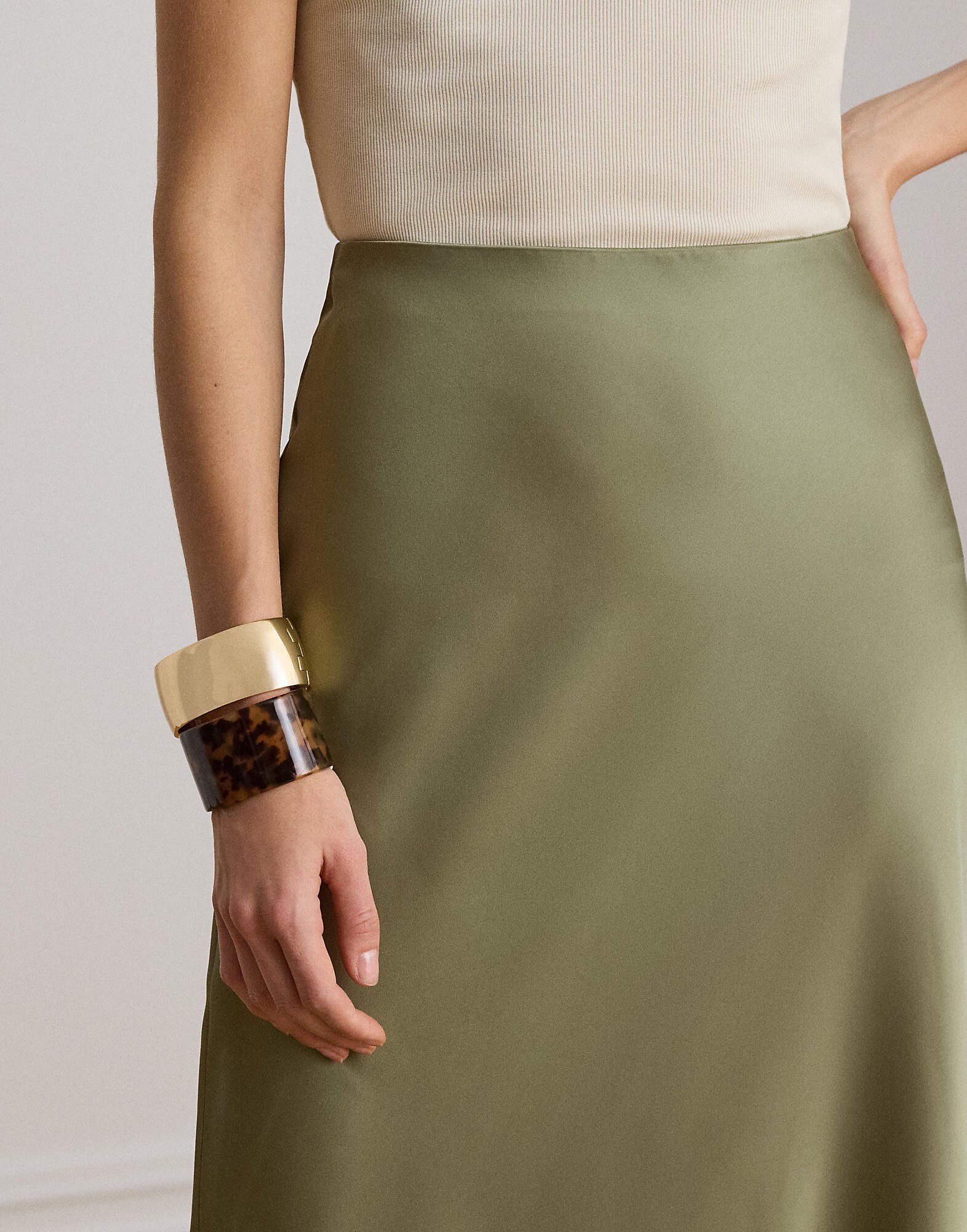 Satin Charmeuse Maxiskirt