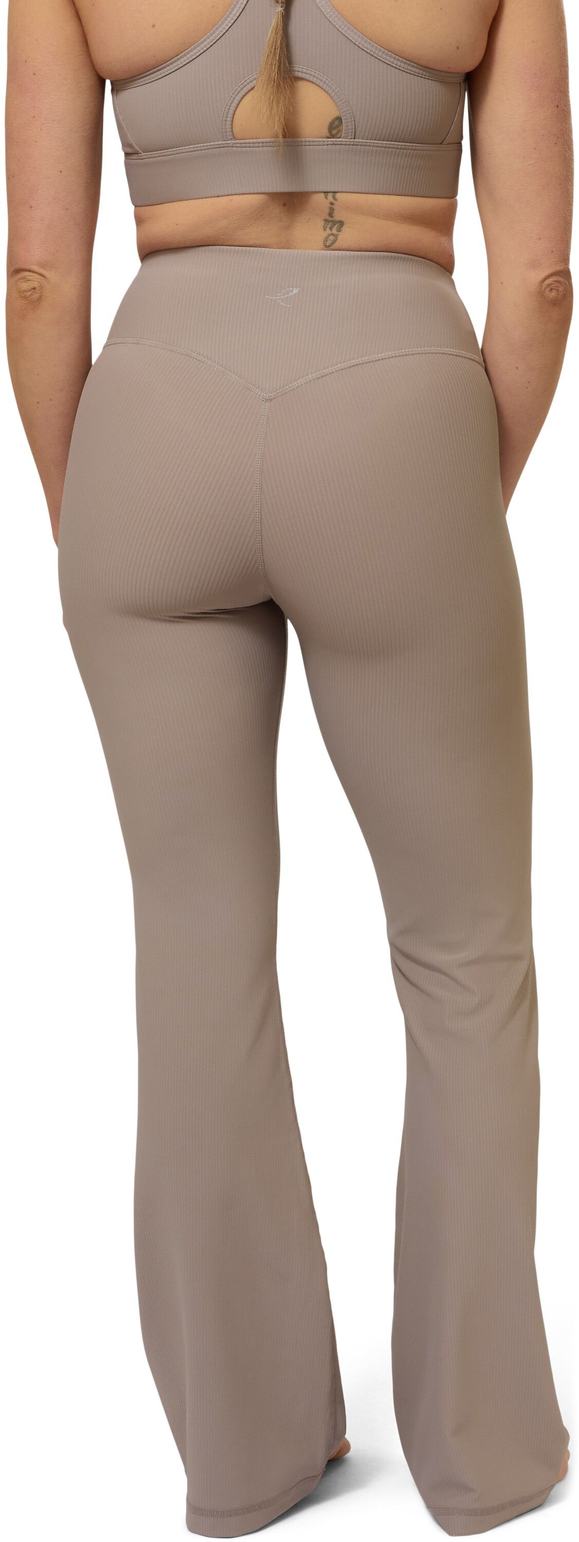 AYLA W FLARE RIB TIGHTS