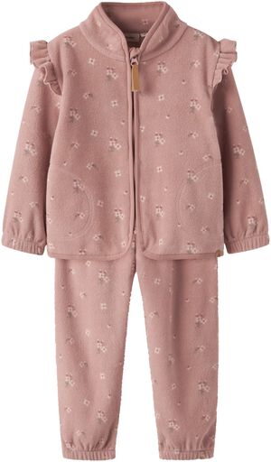 NMFLASPEKTRA FLEECE SET AOP LIL