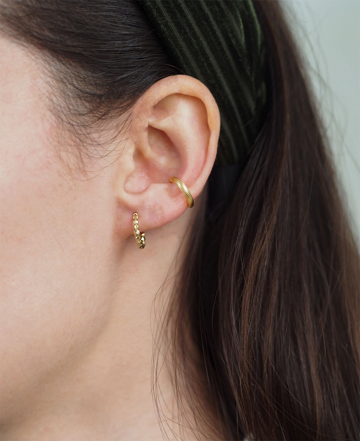 Bead Twist Earring