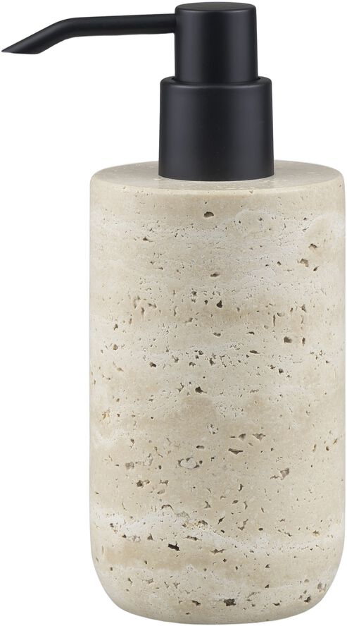 TRAVERTINE dispenser, tall