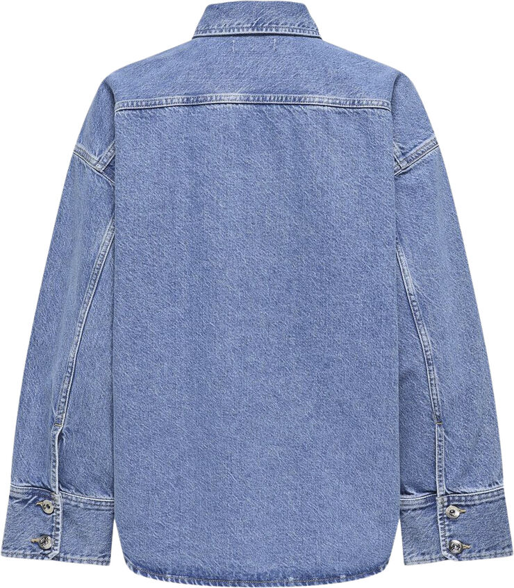 ONLSOPHIE L/S OVERSIZED JKT SIK DNM