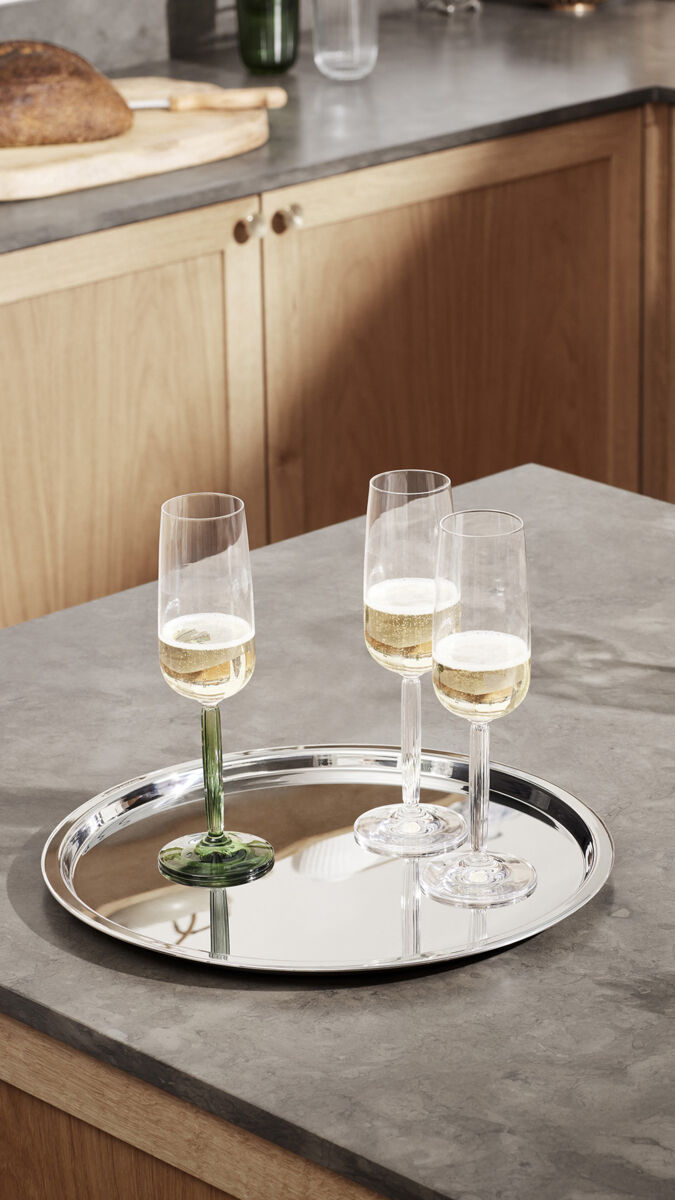 Hammersh&oslash;i Champagneglas 24 cl klar 2 stk.