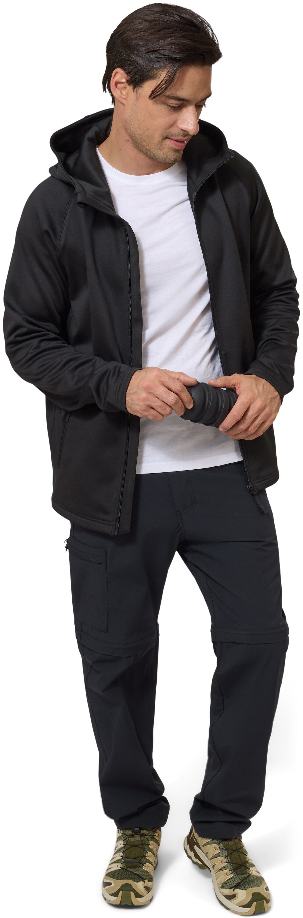 Power Stretch Full Zip Flecce Jakke