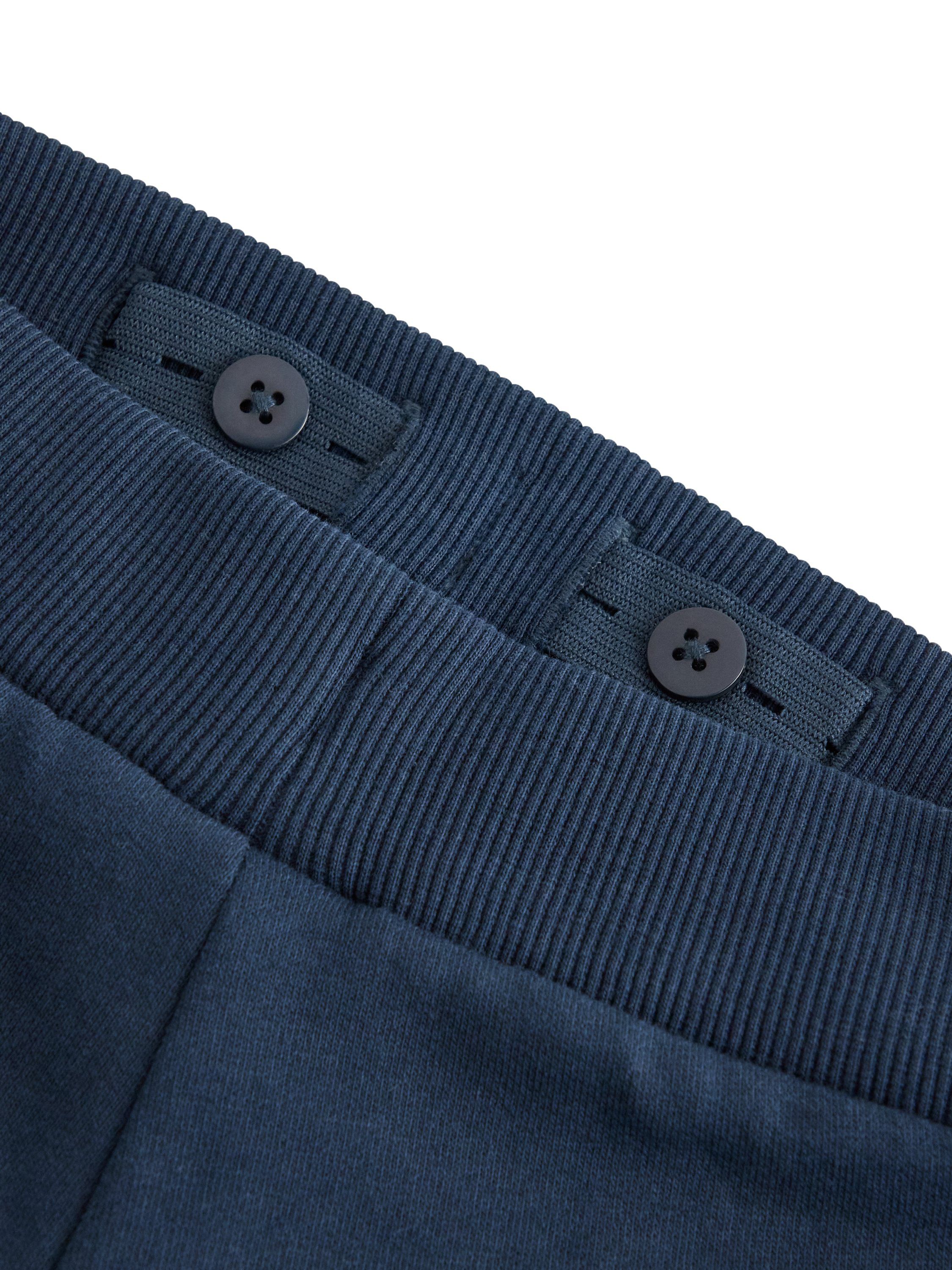 Soft cotton joggers with elastic wa