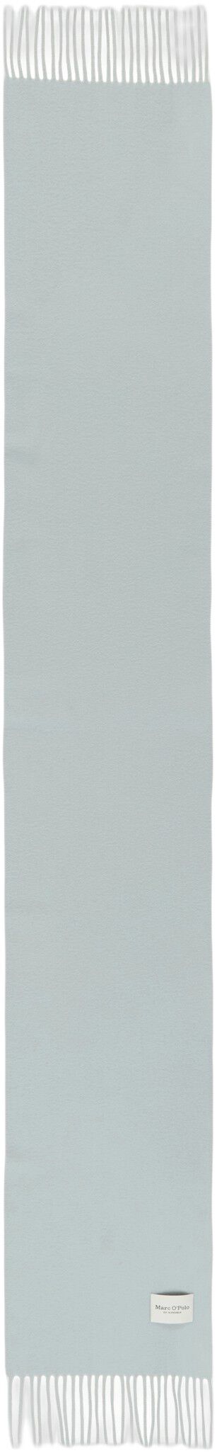 Scarf, woven wool, skinny extra-lon