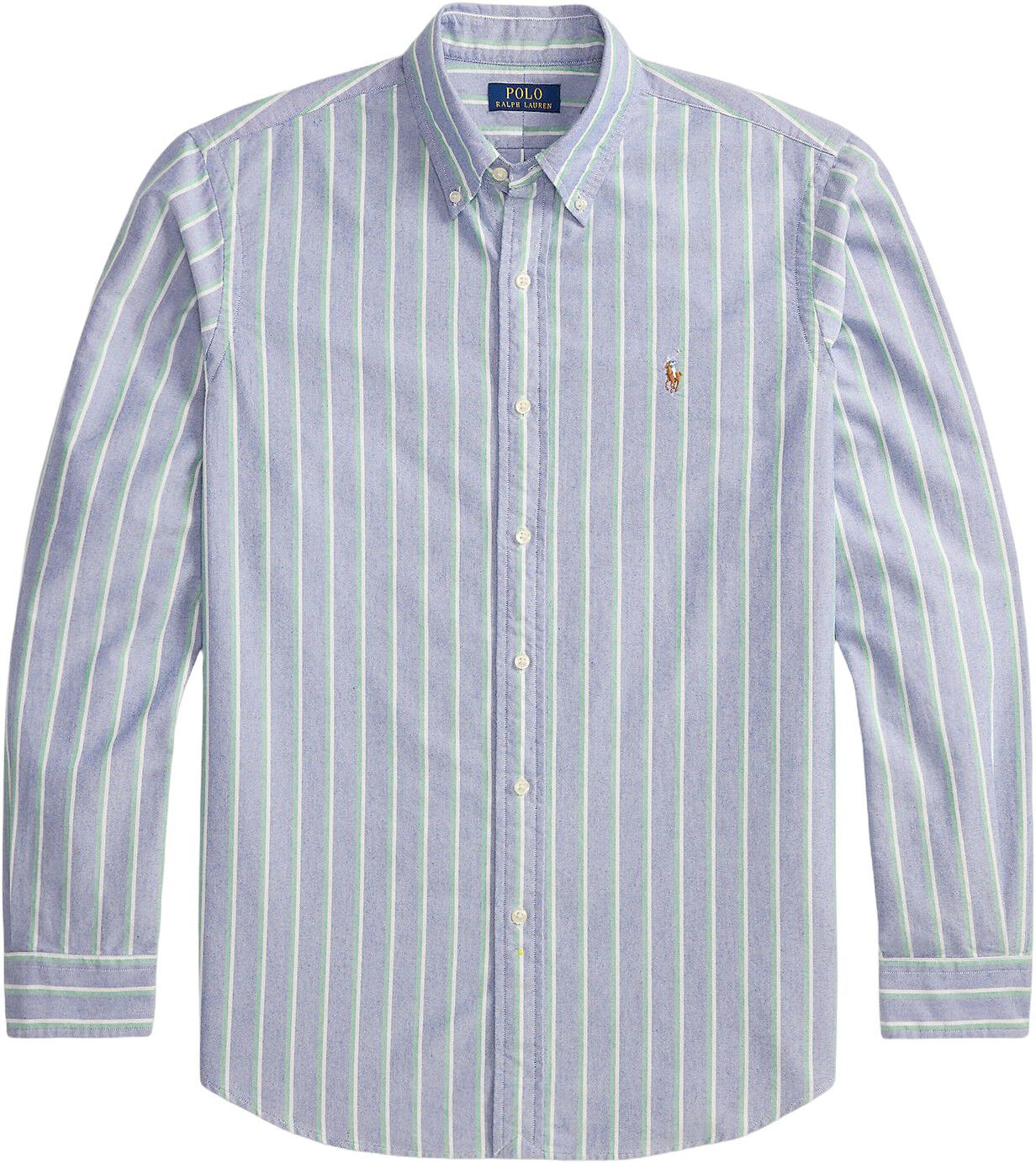 Custom Fit Striped Oxford Shirt