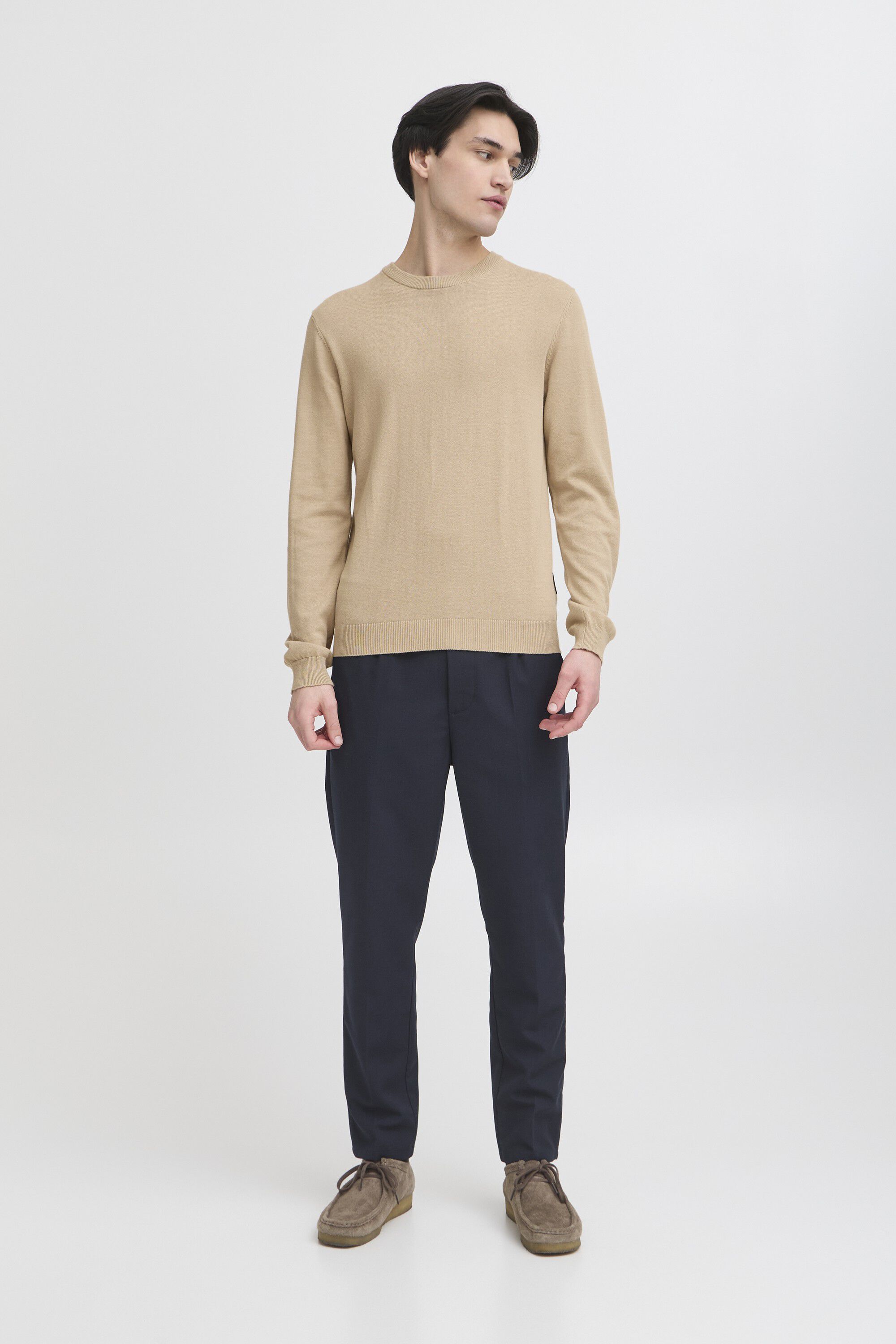 CFOSVALD fine knitted crew neck kni