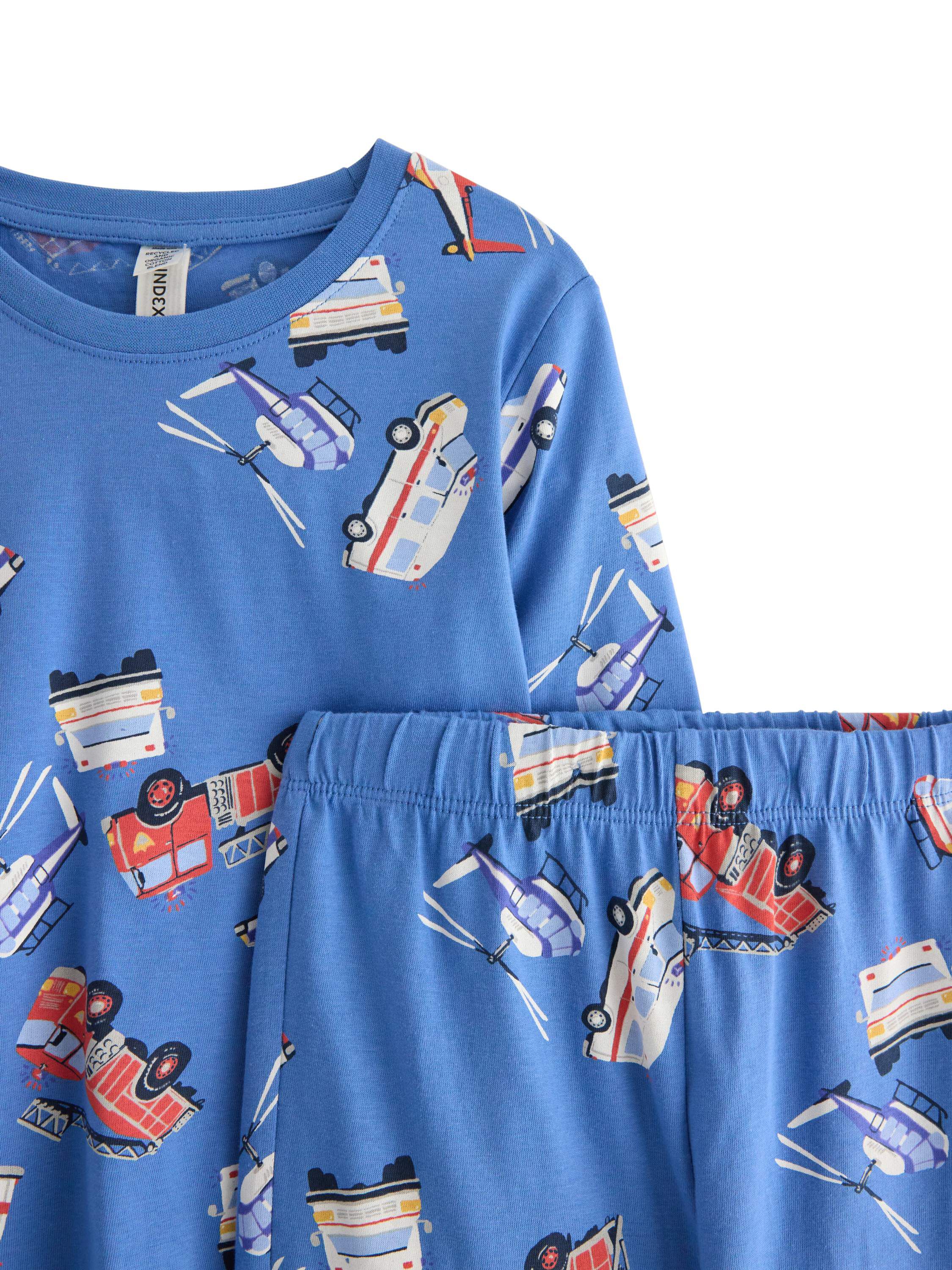 Matching pyjama set in cotton with