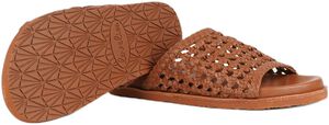 POSITANO - WOVEN LEATHER SLIDE
