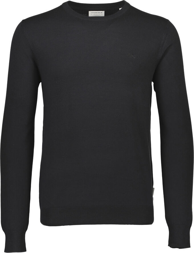 Ecovero L/S o-neck knit