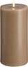 Moods & More - LED Pillar Candles, Silk, Melted, Sand, 99x20