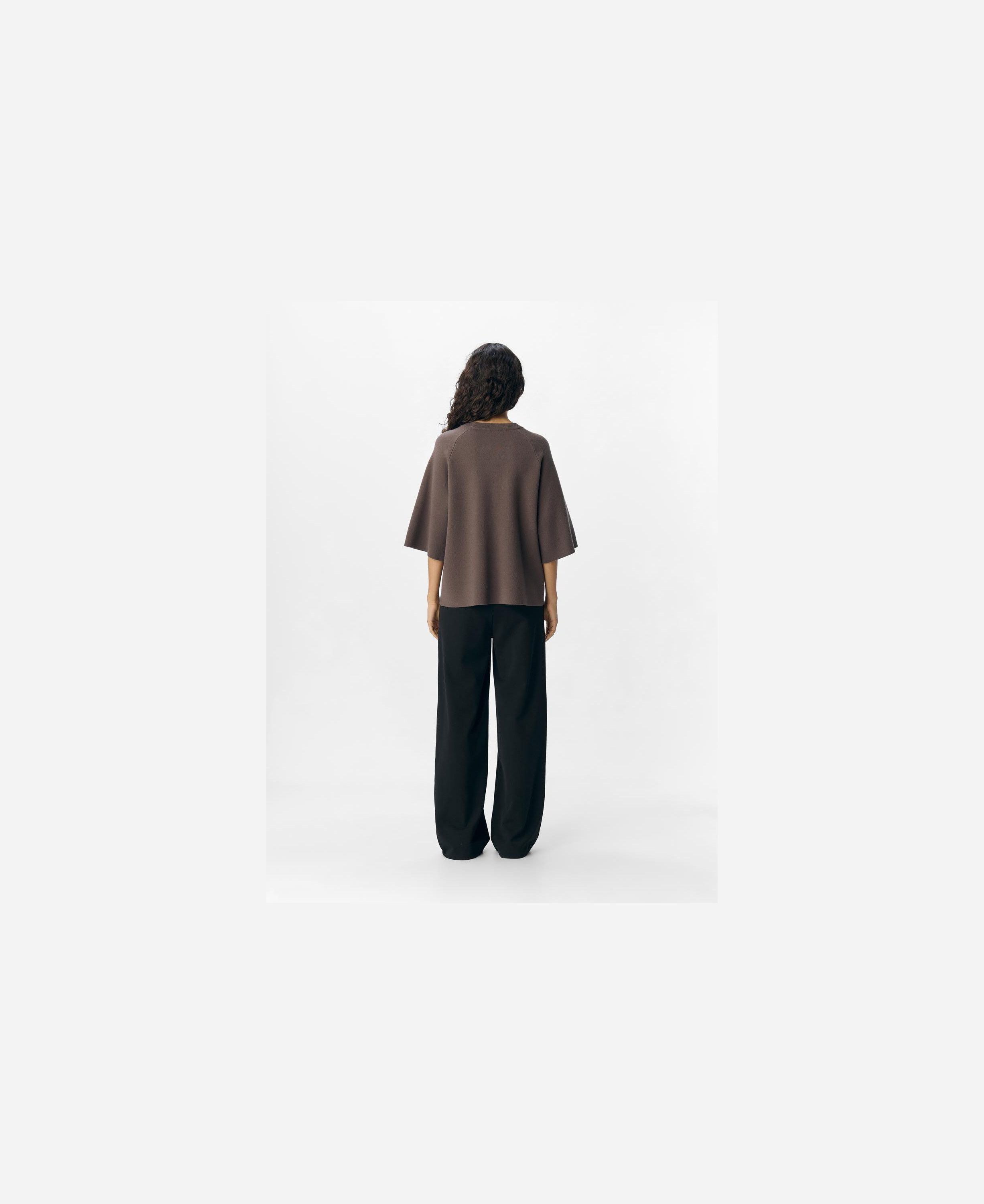 OBJREYNARD 2/4 KNIT PULLOVER NOOS