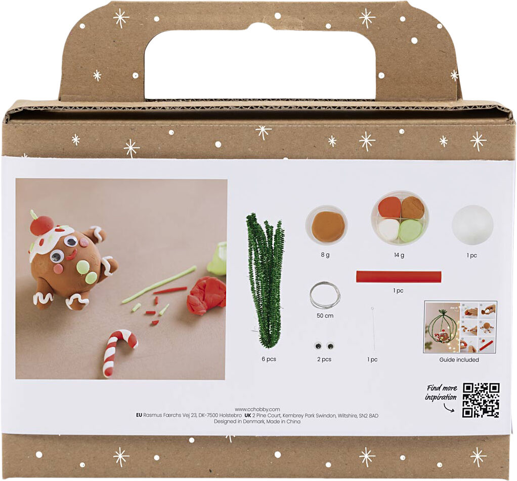 Mini DIY Kit Modellering, Peberkagemand
