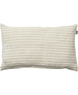 stripe/hvid-beige, pyntepude