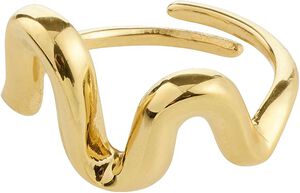 AIKO ring guldbelagt Go with the fl