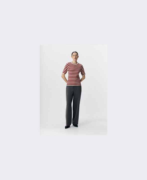 OBJESTER S/S NEW KNIT PULLOVER NOOS