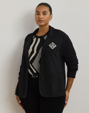 Matte Rayon Nylon Blazer