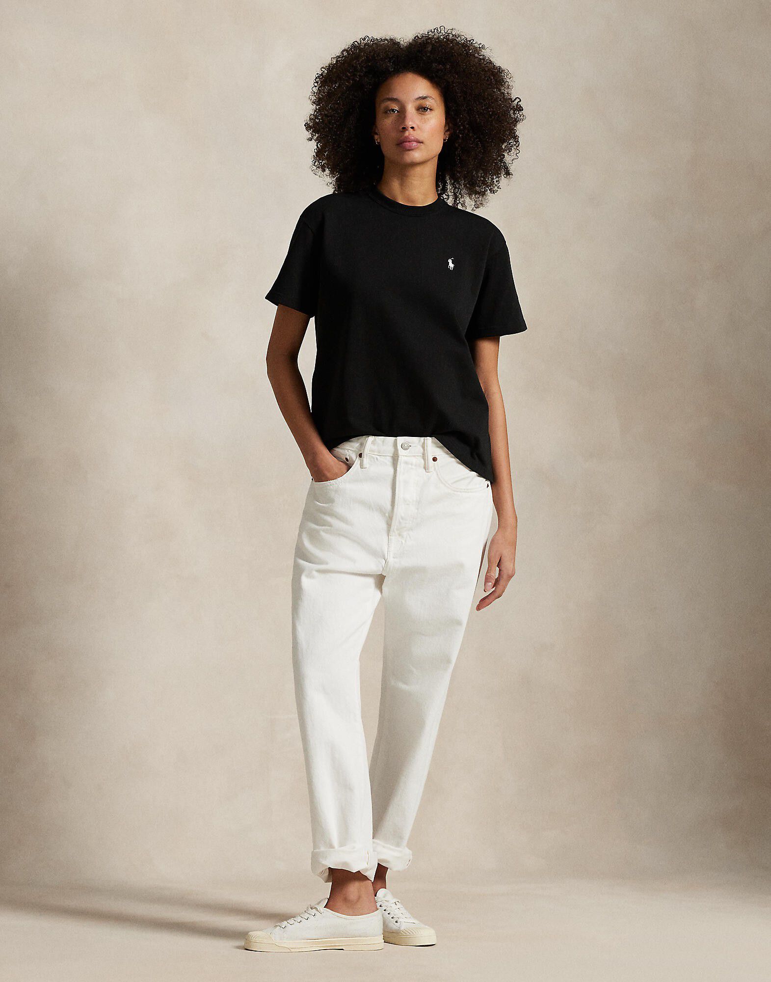 Relaxed Fit Cotton Jersey Tee