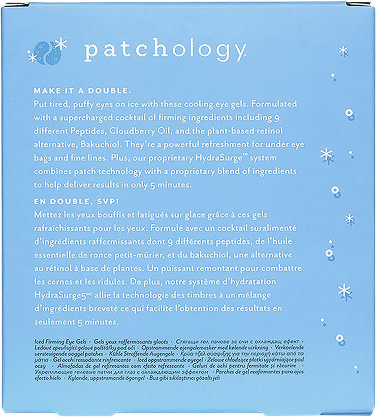 Serve Chilled On Ice - Firming Eye Gels