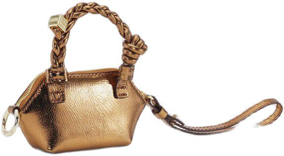 Ganni Bou Bag Nano Metallic