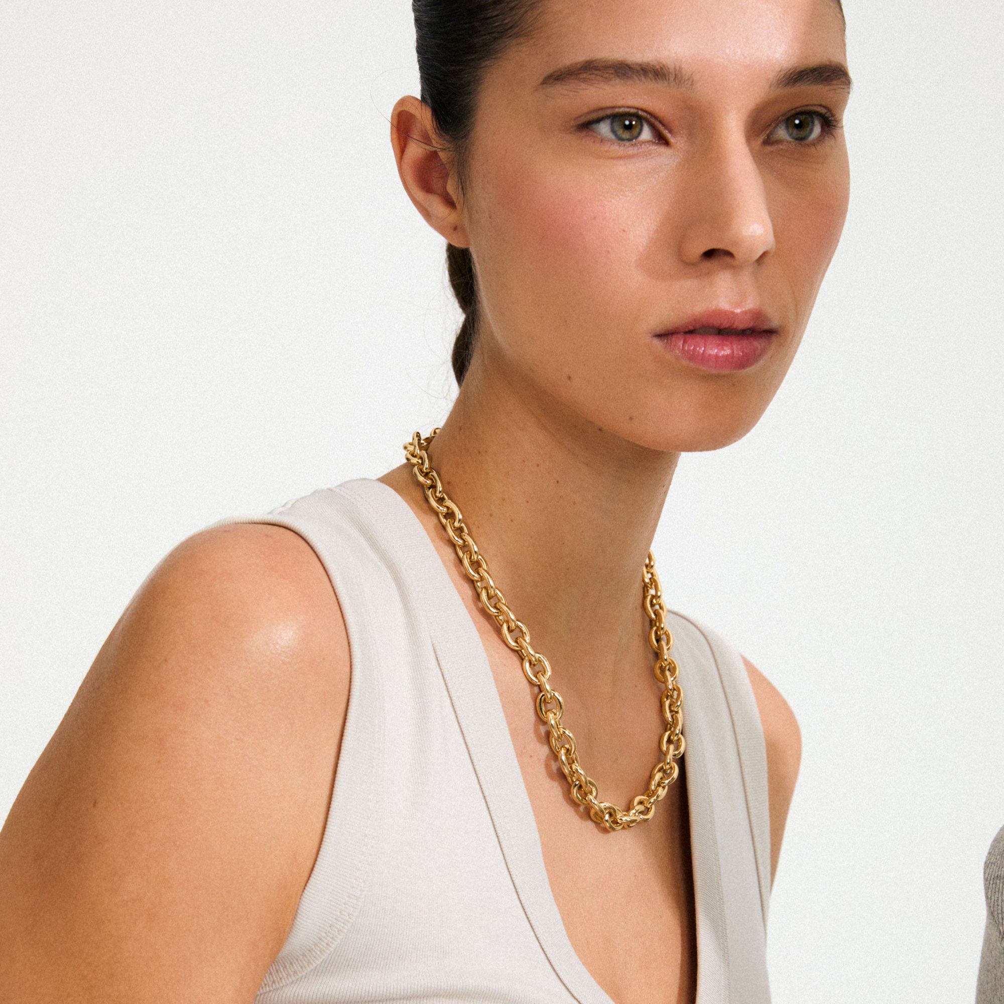 PHASE necklace gold-plated