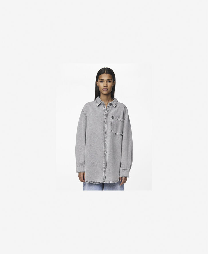 PCMAISIE LS DENIM SHIRT NOOS BC