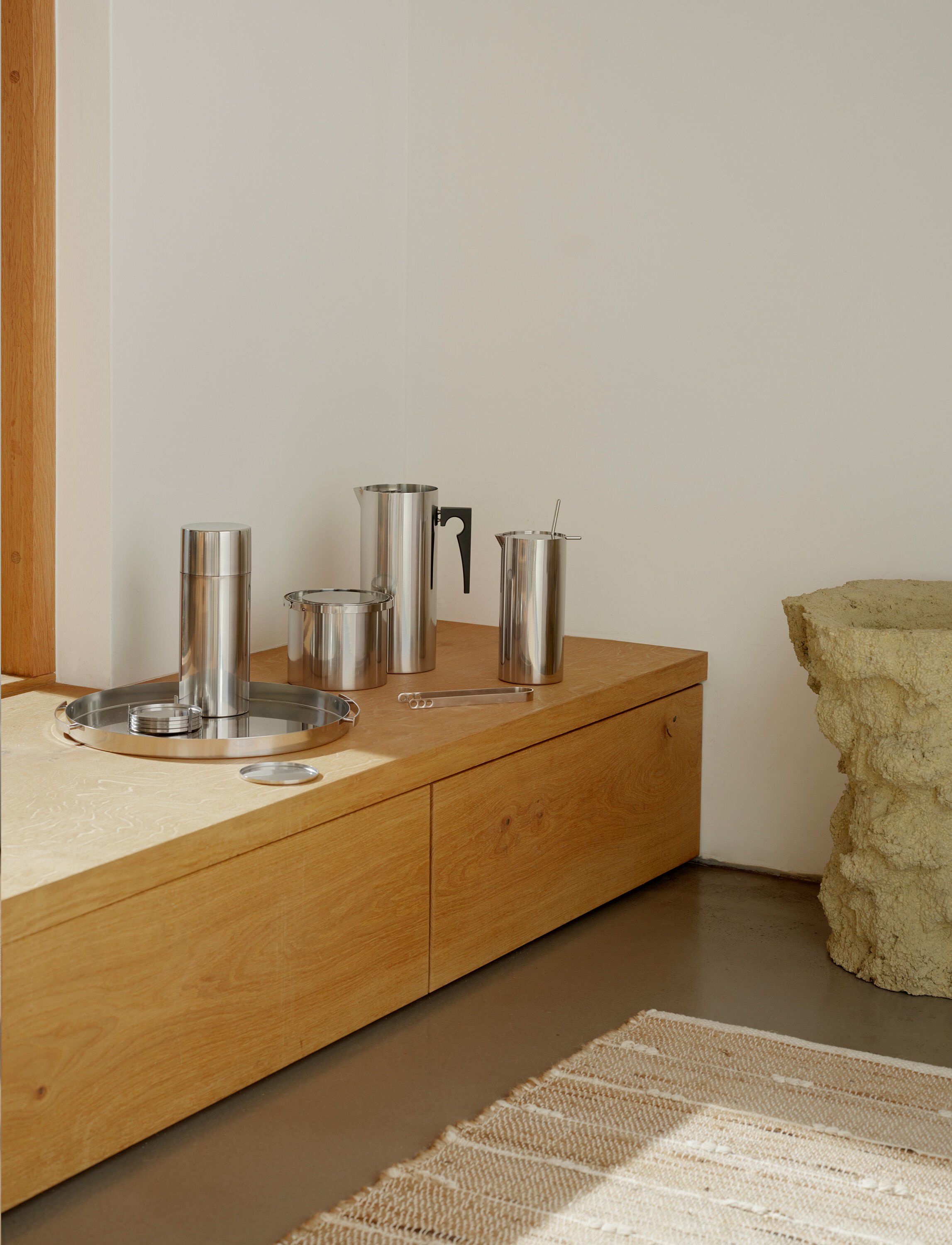 Arne Jacobsen isspand 1 l, steel