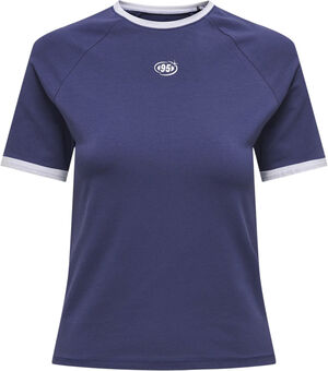 ONLCHOICE S/S O-NECK PRINT TOP BOX
