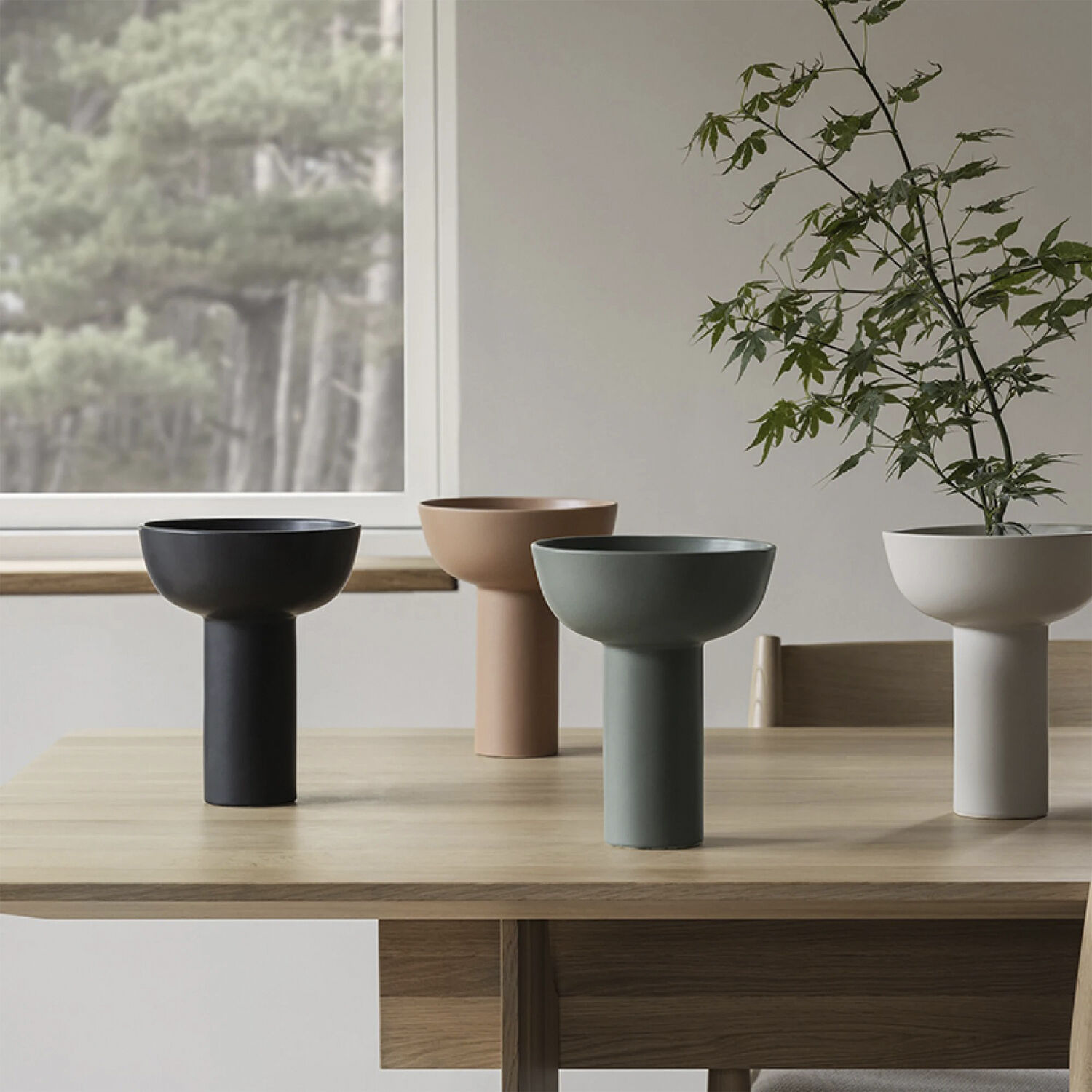 Vase -MIYABI- Colour Black