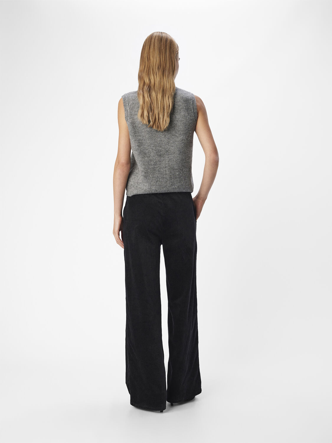 OBJDIANA RE V-NECK KNIT VEST DIV