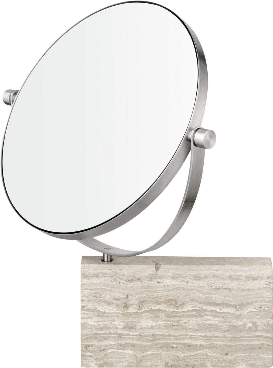 Marble Vanity Mirror, wall mounted -LAMURA- Mourning Dove